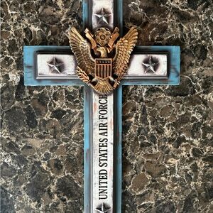 *EXTRA LARGE* United States Air Force Cross with Eagle Emblem & Stars